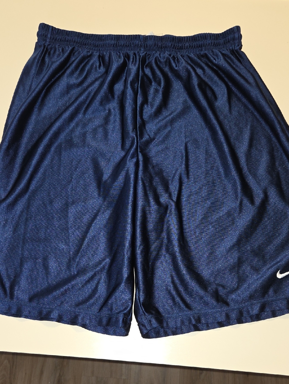 Nike Men's Navy Classic Athletic Training Dazzle Shorts